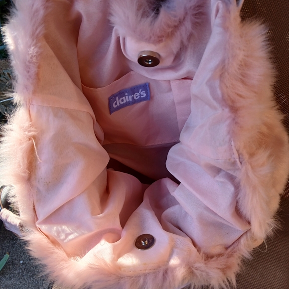 Women's faux fur purse - Picture 5 of 8